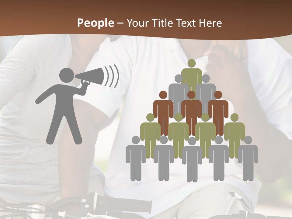 Sunshine African American Woman PowerPoint Template