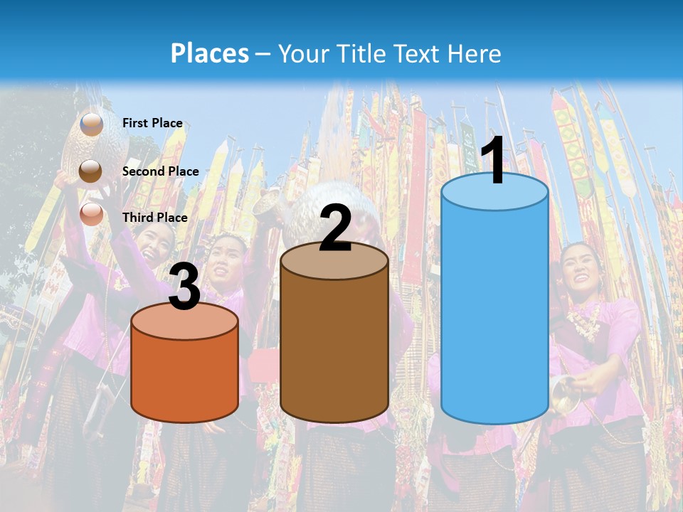Divine North Songkran PowerPoint Template