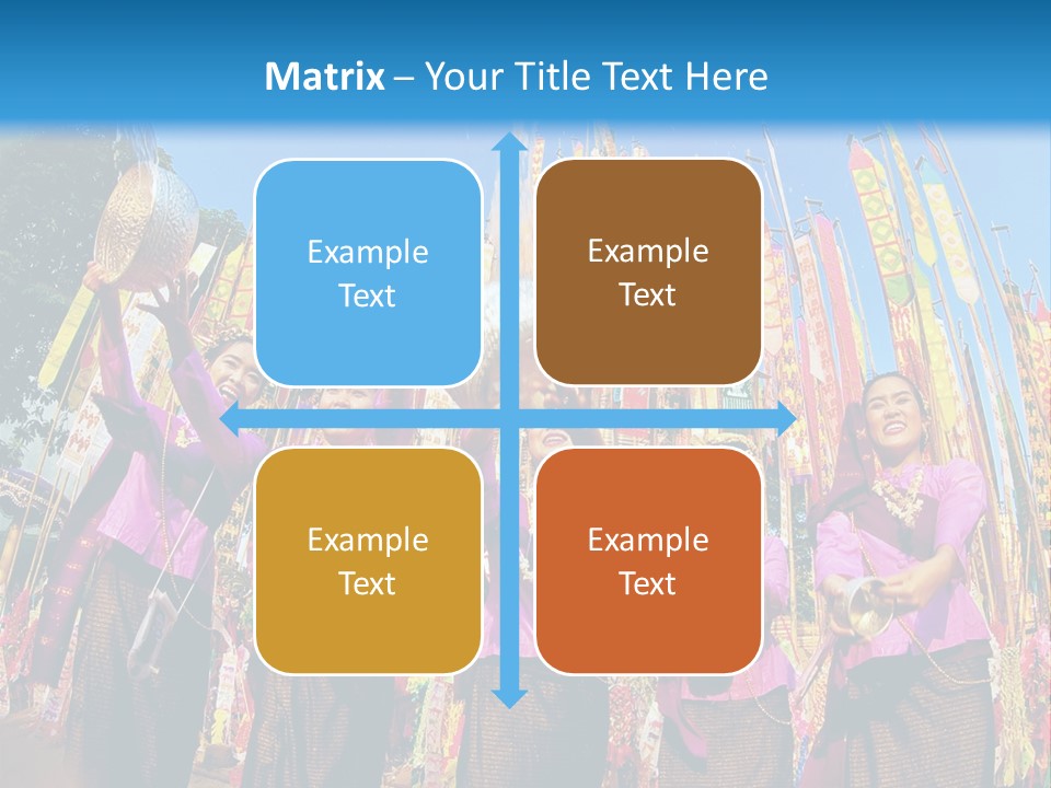 Divine North Songkran PowerPoint Template