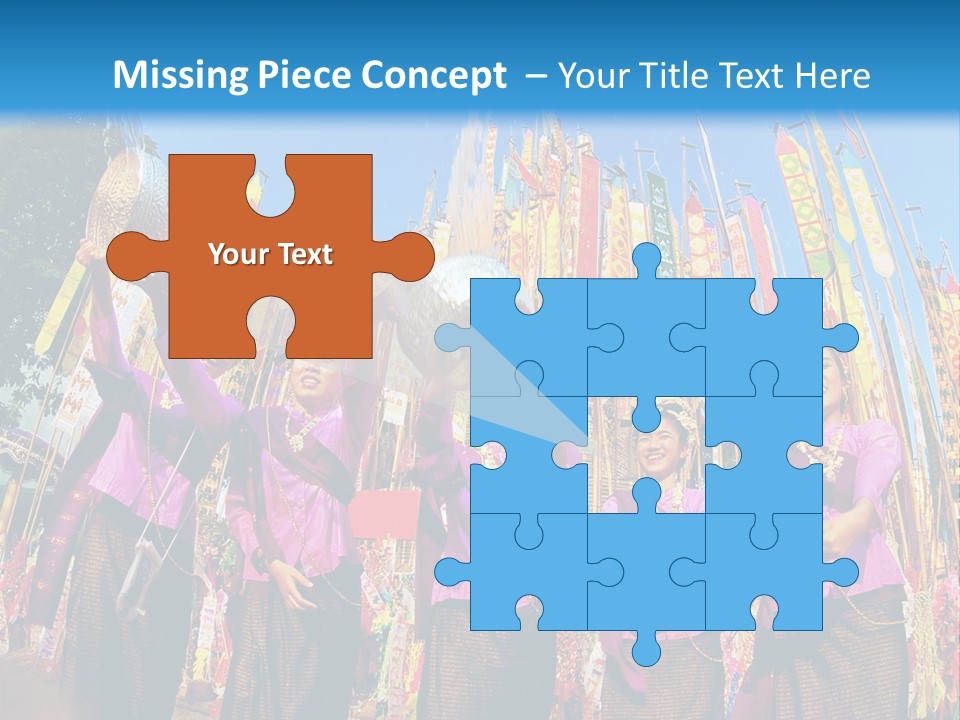 Divine North Songkran PowerPoint Template