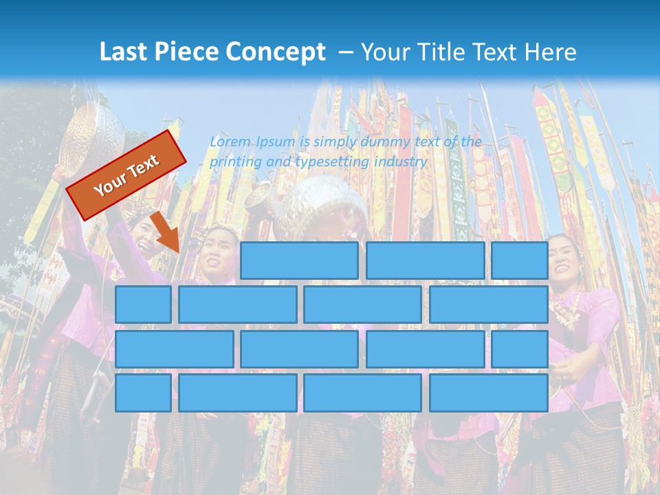 Divine North Songkran PowerPoint Template