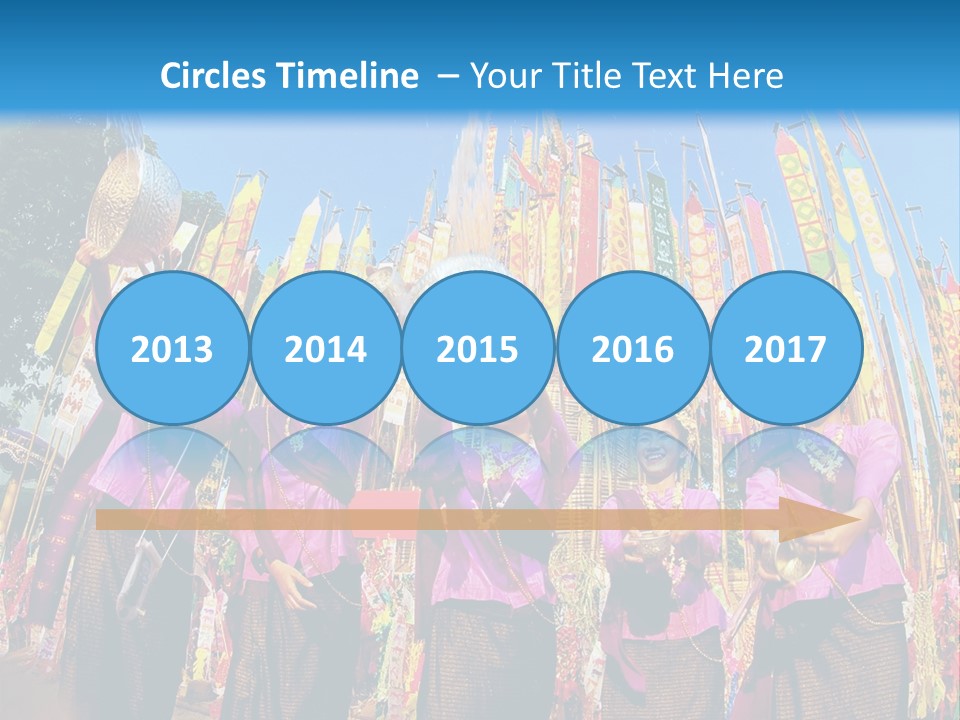 Divine North Songkran PowerPoint Template