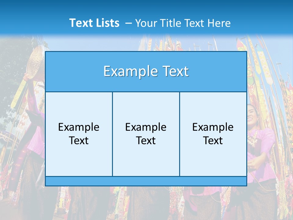 Divine North Songkran PowerPoint Template