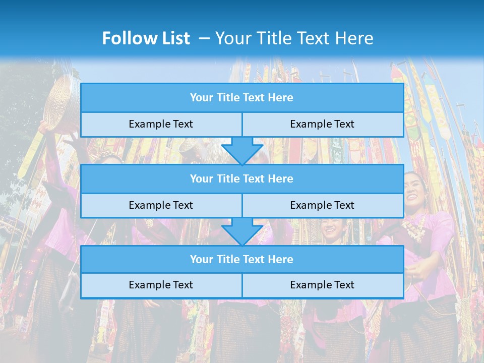 Divine North Songkran PowerPoint Template