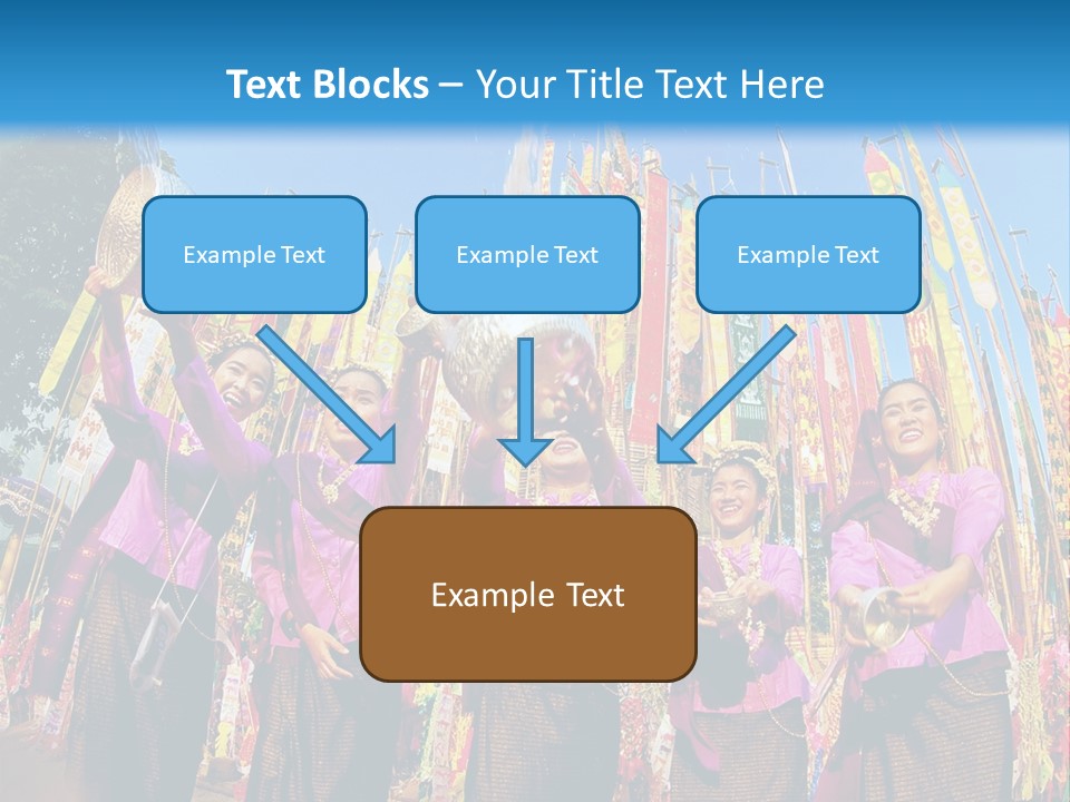 Divine North Songkran PowerPoint Template