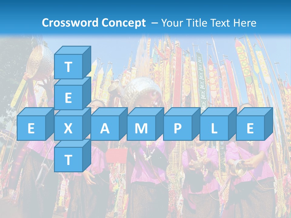 Divine North Songkran PowerPoint Template