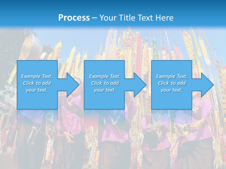 Divine North Songkran PowerPoint Template