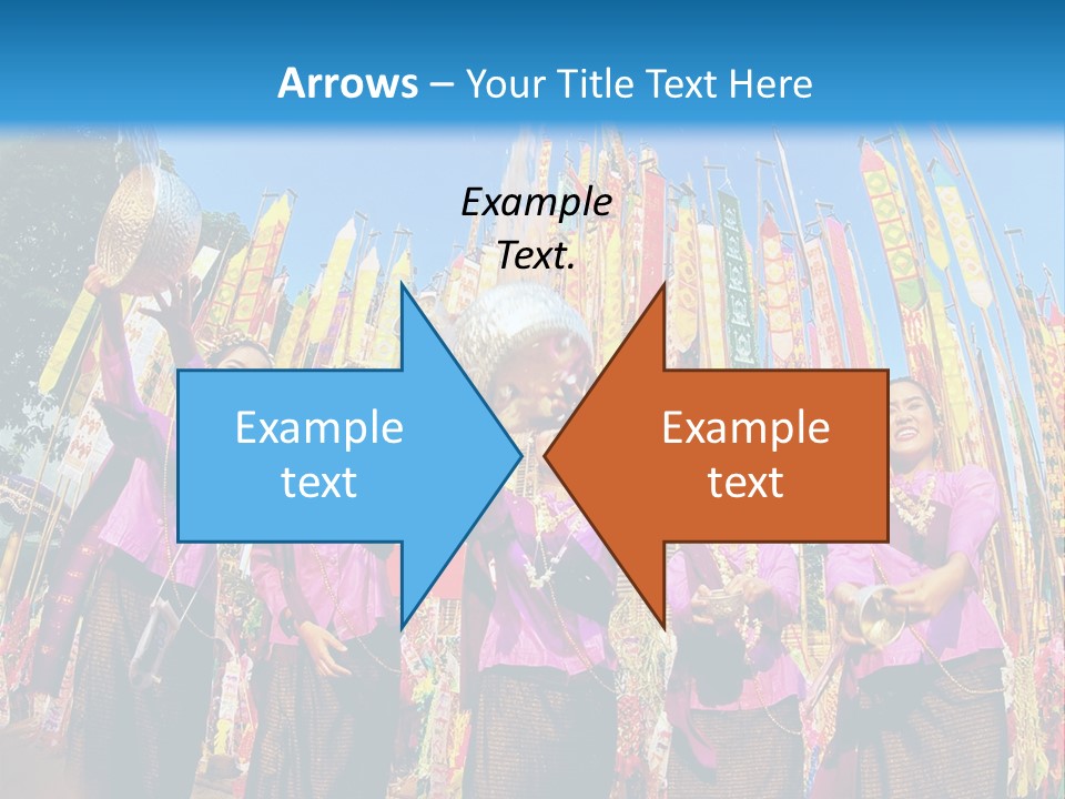 Divine North Songkran PowerPoint Template