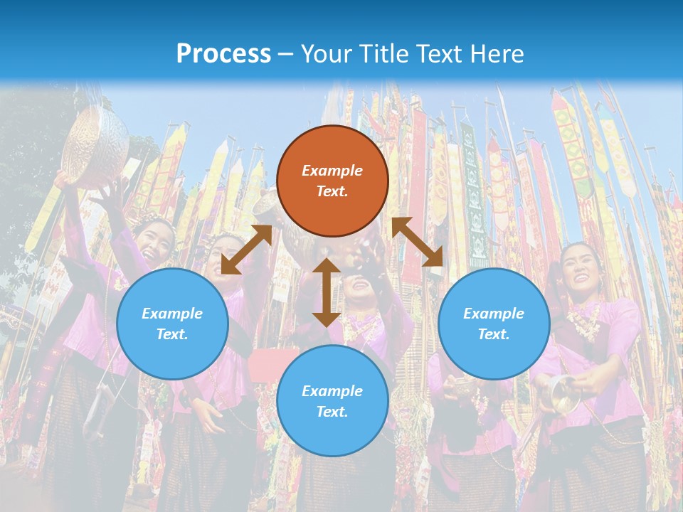 Divine North Songkran PowerPoint Template