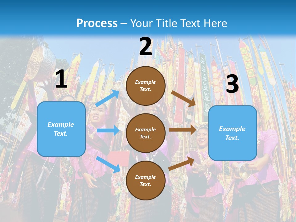 Divine North Songkran PowerPoint Template