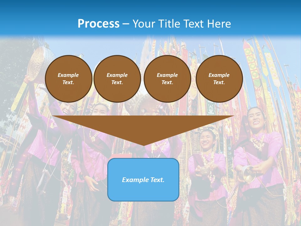 Divine North Songkran PowerPoint Template