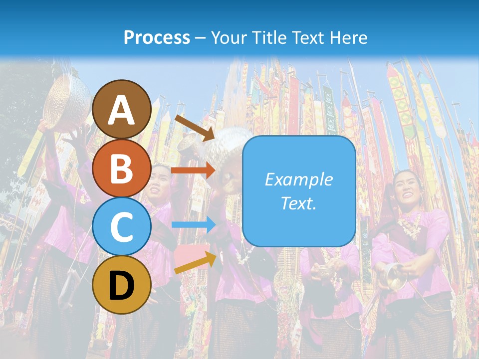 Divine North Songkran PowerPoint Template