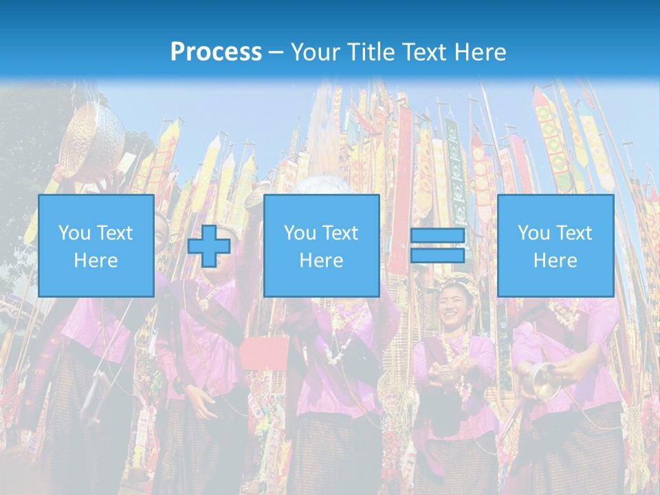 Divine North Songkran PowerPoint Template