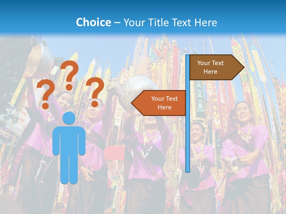 Divine North Songkran PowerPoint Template