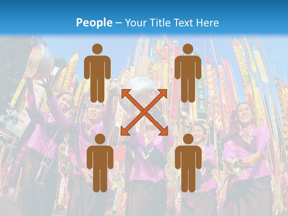 Divine North Songkran PowerPoint Template