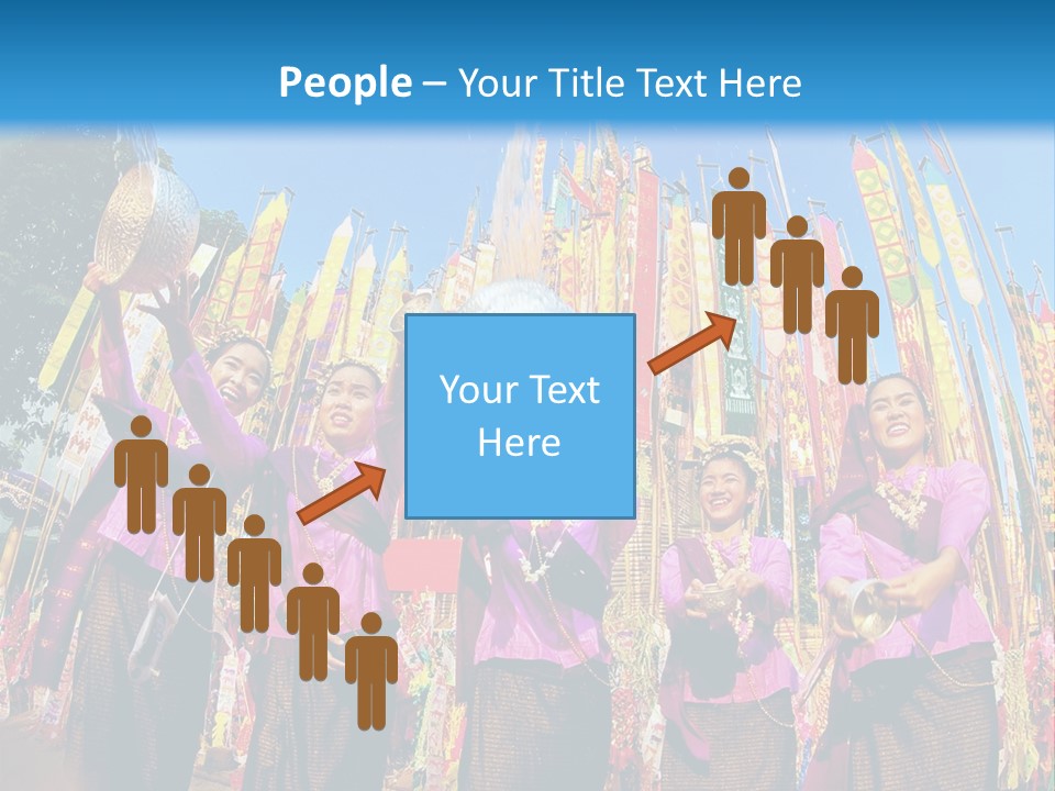 Divine North Songkran PowerPoint Template