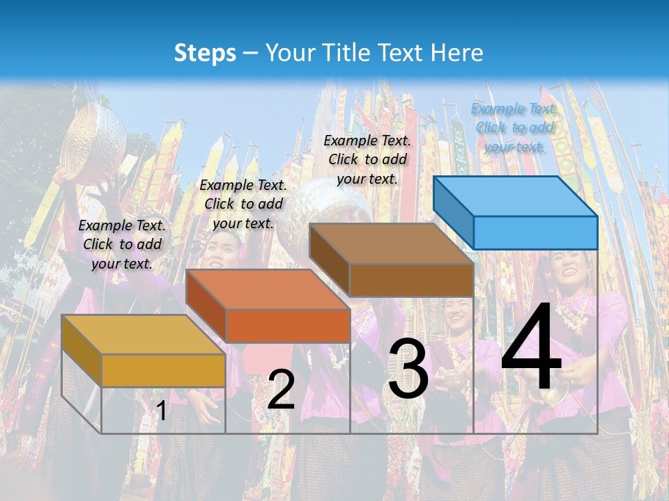 Divine North Songkran PowerPoint Template