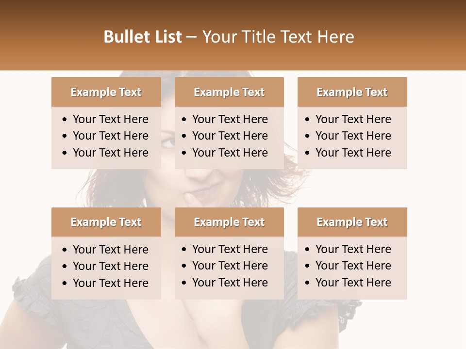 One Studio Hand PowerPoint Template