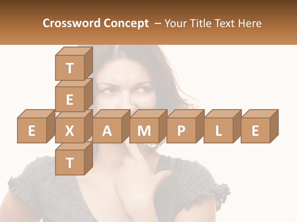 One Studio Hand PowerPoint Template