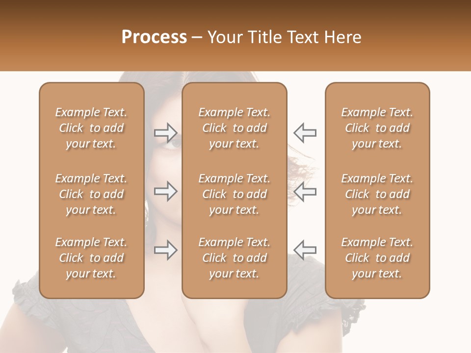 One Studio Hand PowerPoint Template