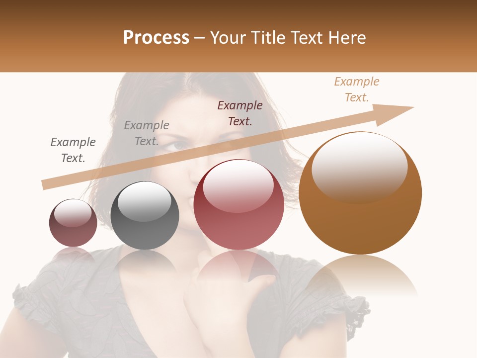 One Studio Hand PowerPoint Template