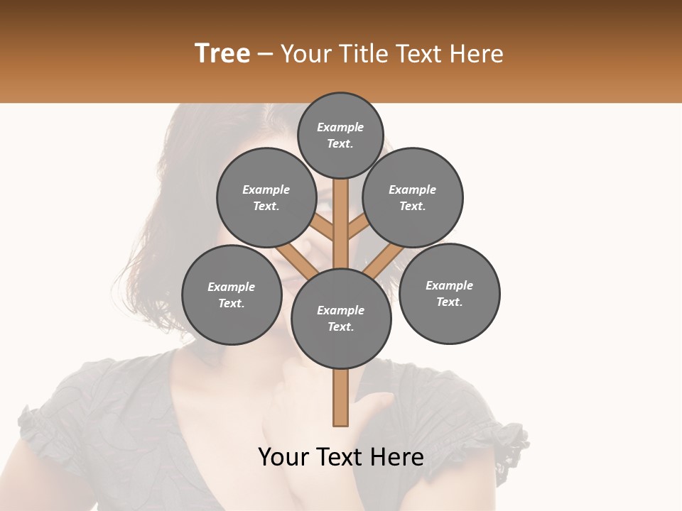 One Studio Hand PowerPoint Template