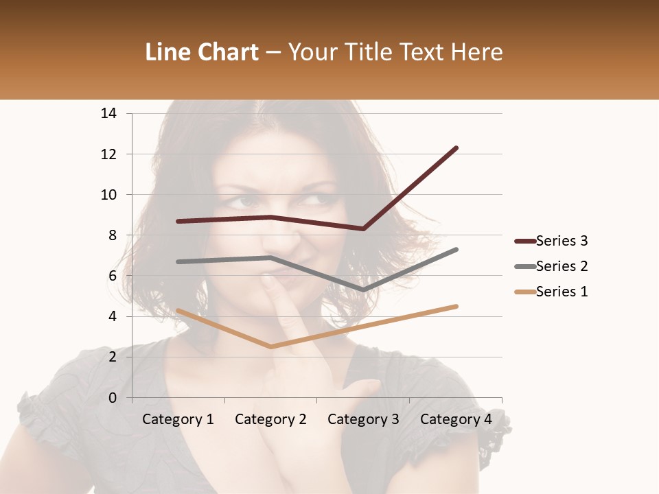 One Studio Hand PowerPoint Template