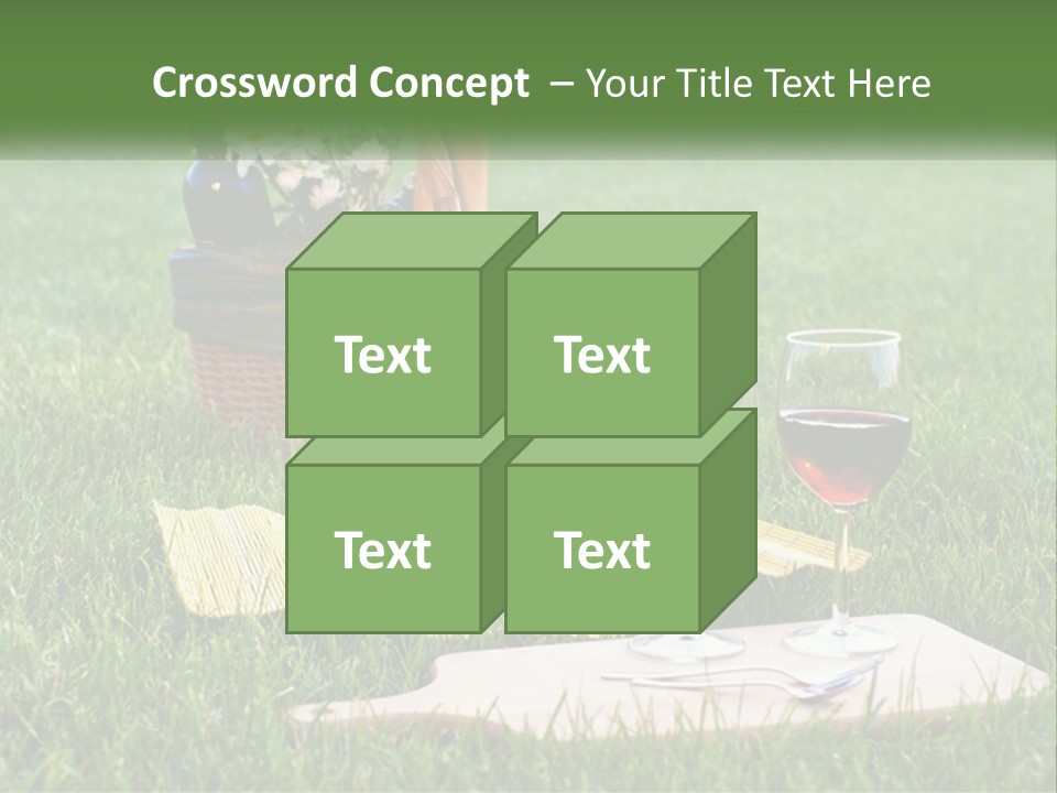 Melon Carrying Grass PowerPoint Template