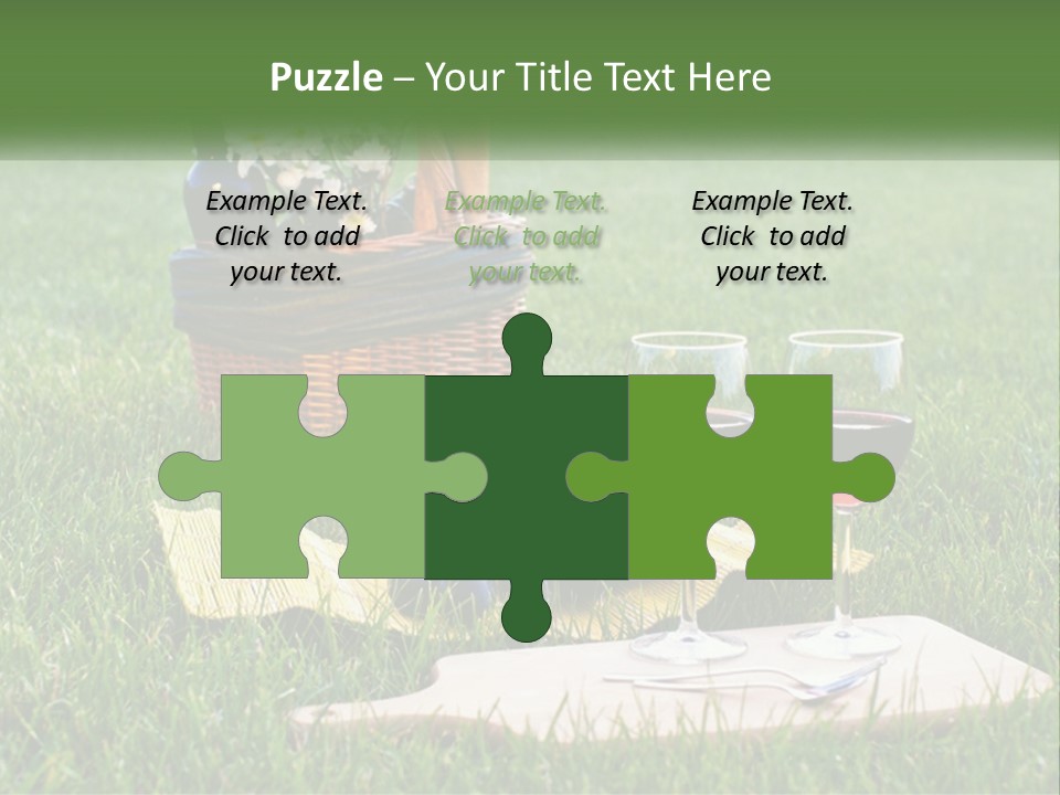 Melon Carrying Grass PowerPoint Template