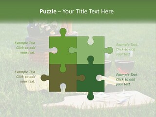 Melon Carrying Grass PowerPoint Template