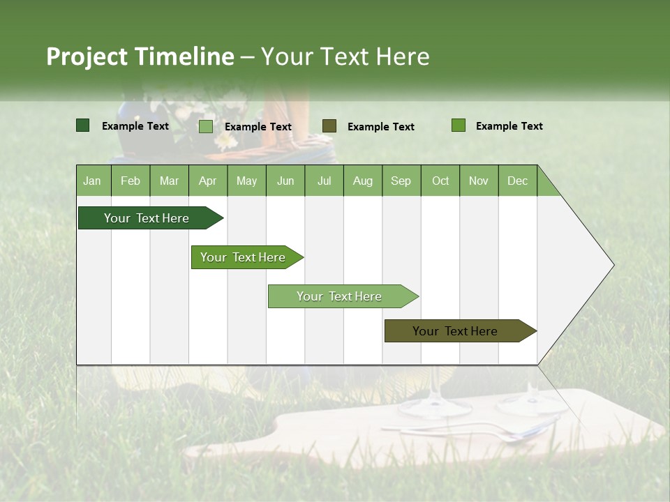 Melon Carrying Grass PowerPoint Template