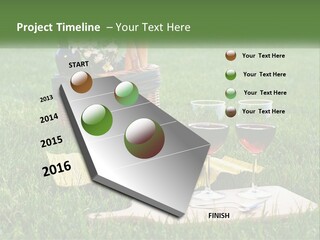Melon Carrying Grass PowerPoint Template