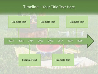 Melon Carrying Grass PowerPoint Template