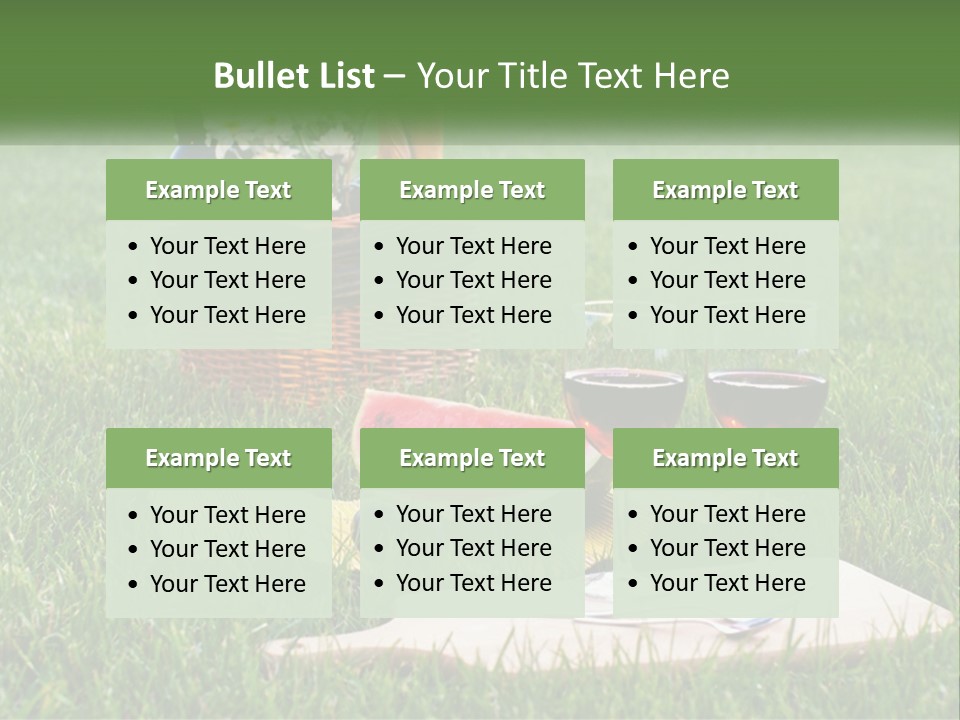 Melon Carrying Grass PowerPoint Template