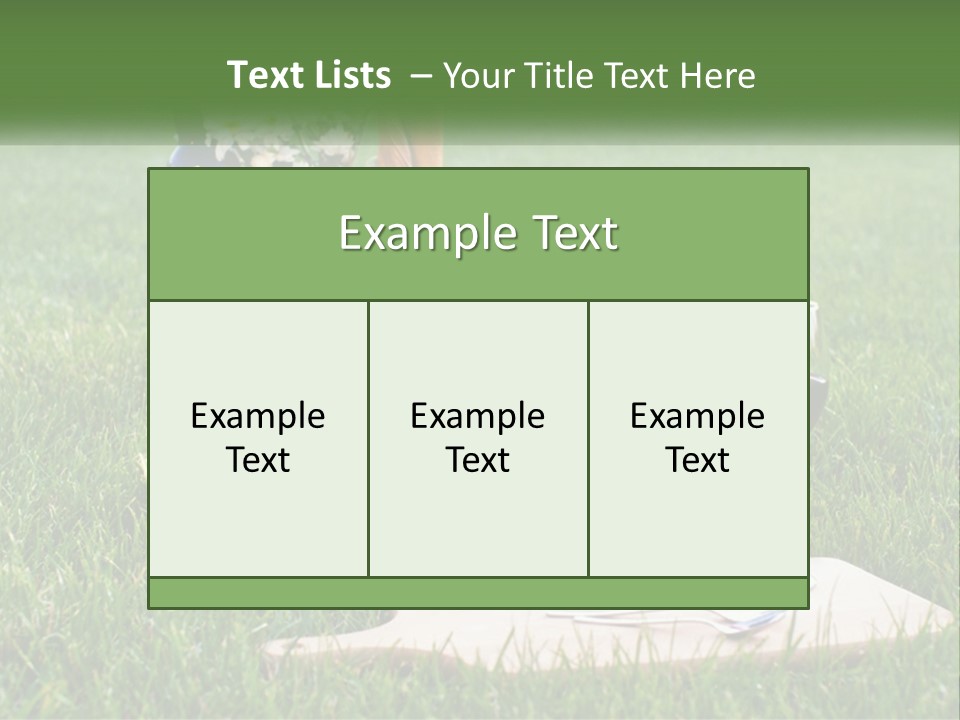 Melon Carrying Grass PowerPoint Template