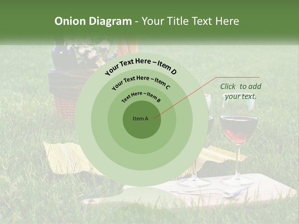 Melon Carrying Grass PowerPoint Template