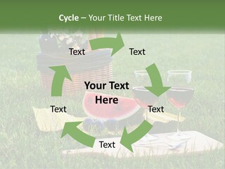 Melon Carrying Grass PowerPoint Template