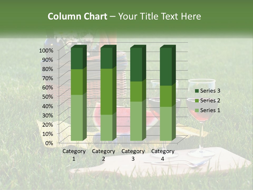 Melon Carrying Grass PowerPoint Template