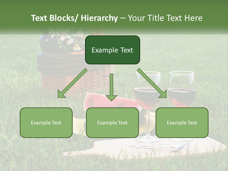 Melon Carrying Grass PowerPoint Template