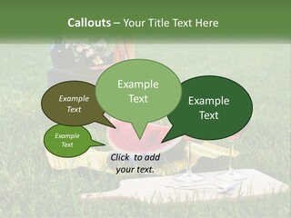 Melon Carrying Grass PowerPoint Template