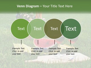 Melon Carrying Grass PowerPoint Template