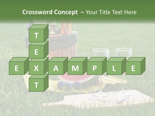 Melon Carrying Grass PowerPoint Template