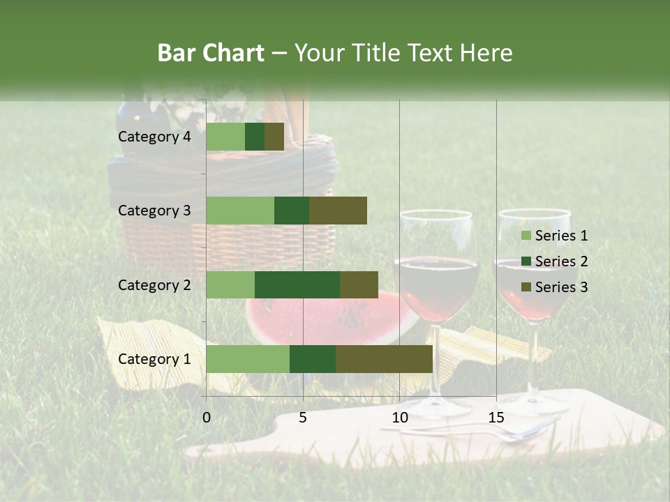 Melon Carrying Grass PowerPoint Template