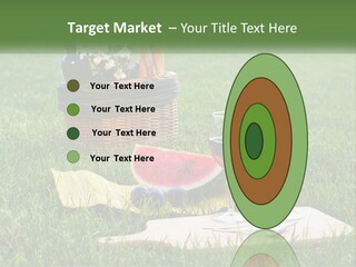 Melon Carrying Grass PowerPoint Template