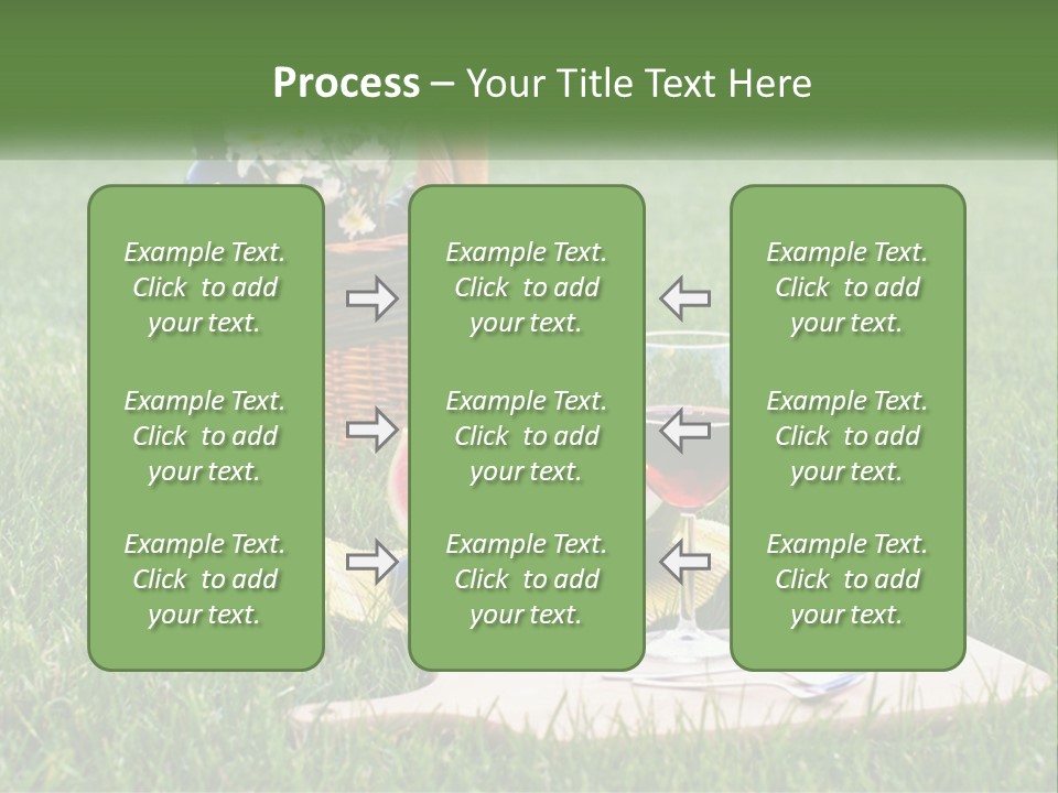 Melon Carrying Grass PowerPoint Template