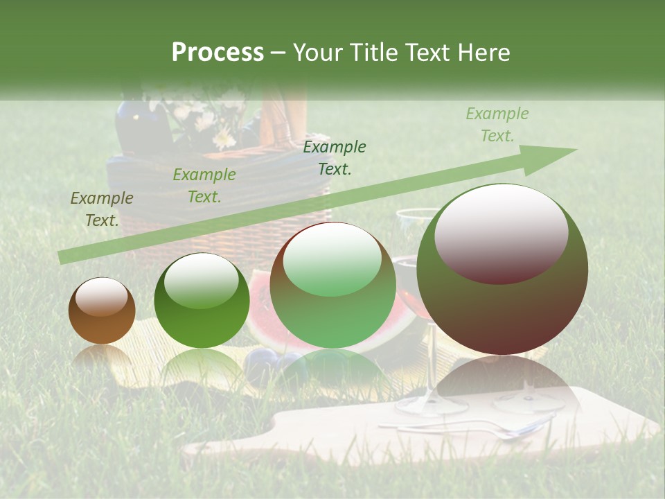 Melon Carrying Grass PowerPoint Template