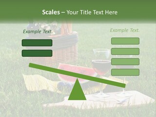 Melon Carrying Grass PowerPoint Template