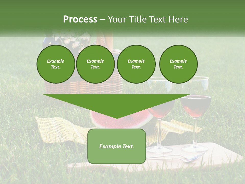 Melon Carrying Grass PowerPoint Template