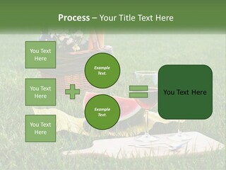 Melon Carrying Grass PowerPoint Template