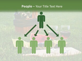 Melon Carrying Grass PowerPoint Template